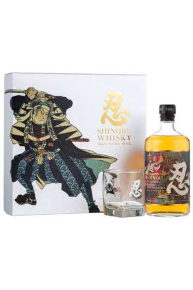 Shinobu Blended Whisky Mizunara Oak Finish Gift Set 0,7l