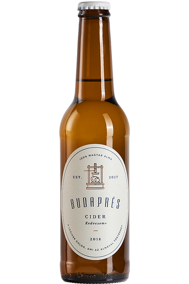 Budaprés Cider KEDVESEM! 0,33l