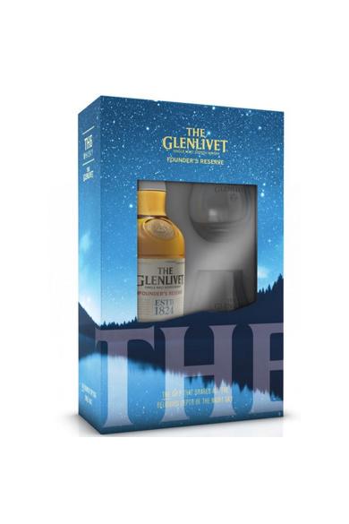 Glenlivet Founders Reseve Dd.+2 pohár