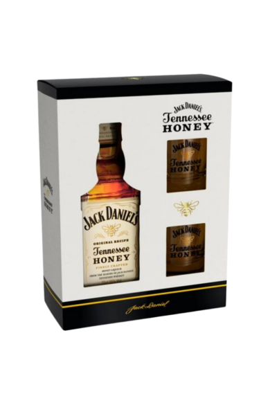 Jack Daniels Honey D.d.+pohár 0,7l