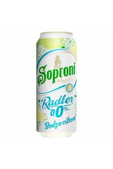 Soproni Radler Bodza 0% dob. 0,5l